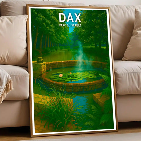 Affiche - Dax - Parc du Sarrat