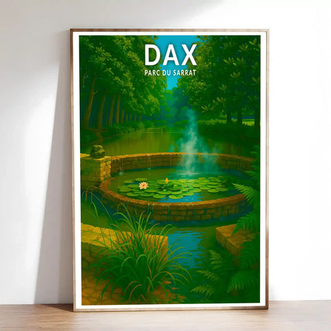 Affiche - Dax - Parc du Sarrat