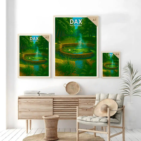 Affiche - Dax - Parc du Sarrat