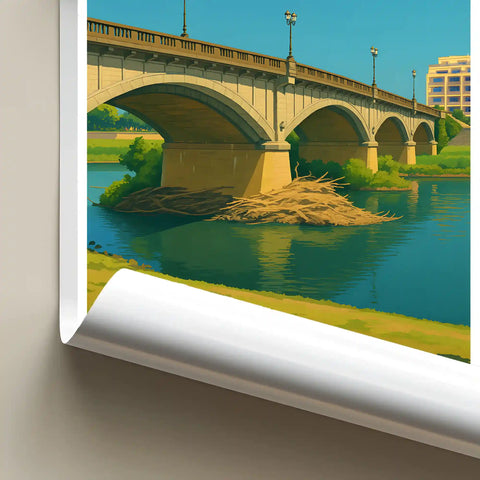 Affiche - Dax - Pont Vieux