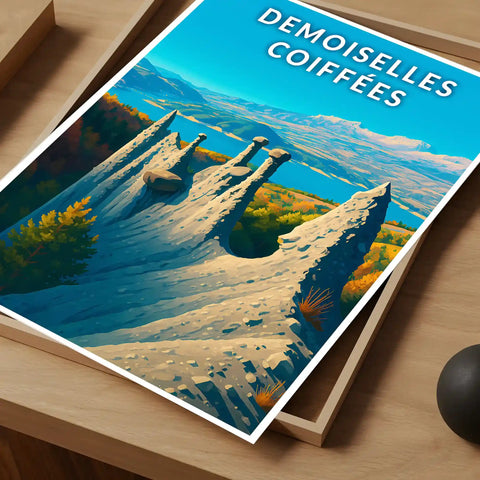Affiche - Demoiselles Coiffées