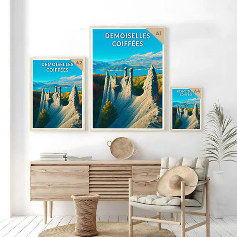 Affiche - Demoiselles Coiffées