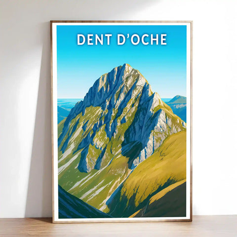 Affiche - Dent d'Oche