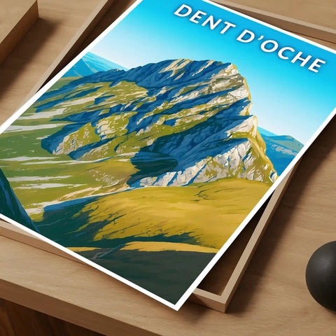 Affiche - Dent d'Oche