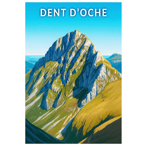 Affiche - Dent d'Oche