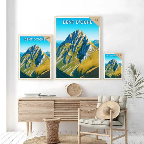 Affiche - Dent d'Oche