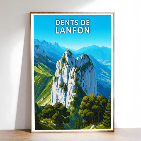 Affiche - Dents de Lanfon