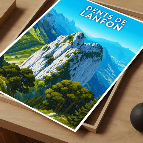 Affiche - Dents de Lanfon