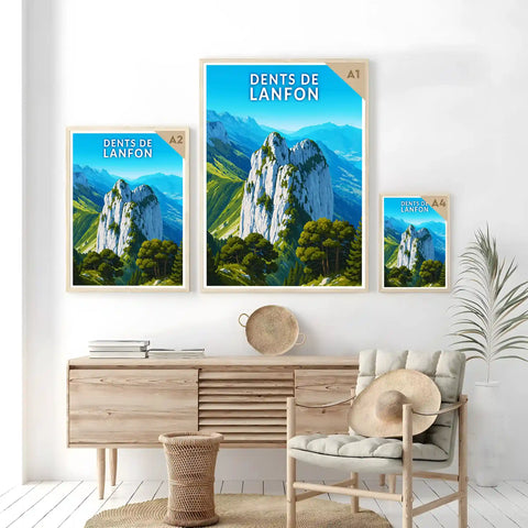 Affiche - Dents de Lanfon