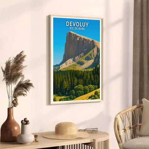 Affiche - Devoluy - Pic de Bure