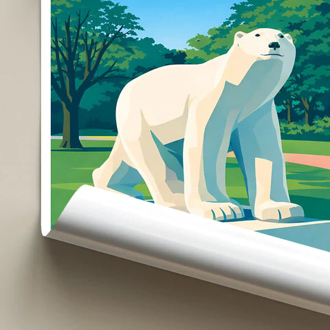 Affiche - Dijon - L'ours Pompon