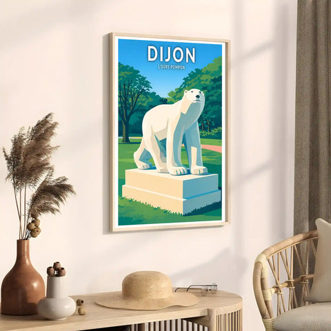 Affiche - Dijon - L'ours Pompon