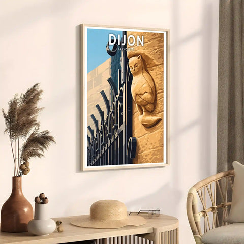 Affiche - Dijon - La Chouette
