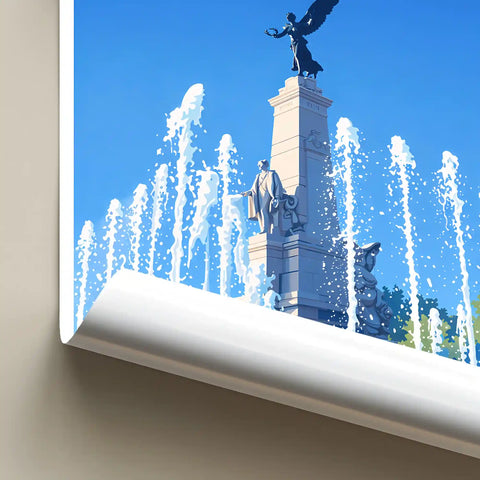 Affiche - Dijon - Place de la République