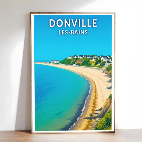 Affiche - Donville-les-Bains