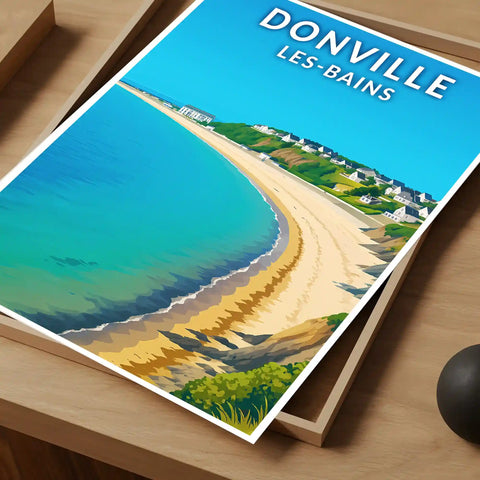 Affiche - Donville-les-Bains