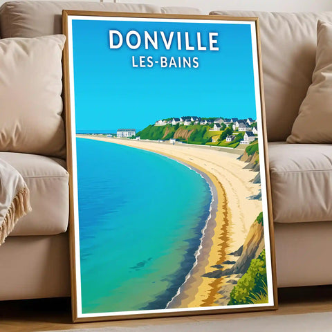 Affiche - Donville-les-Bains