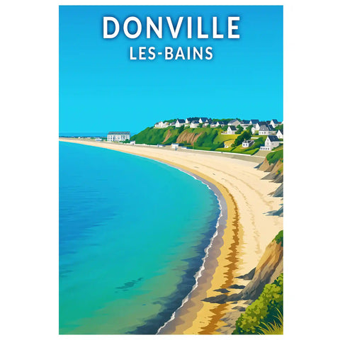 Affiche - Donville-les-Bains