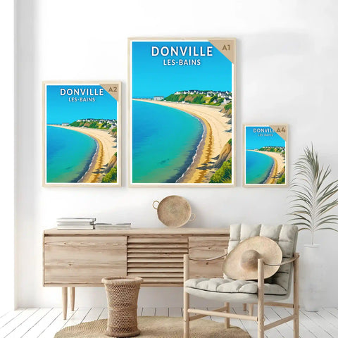 Affiche - Donville-les-Bains