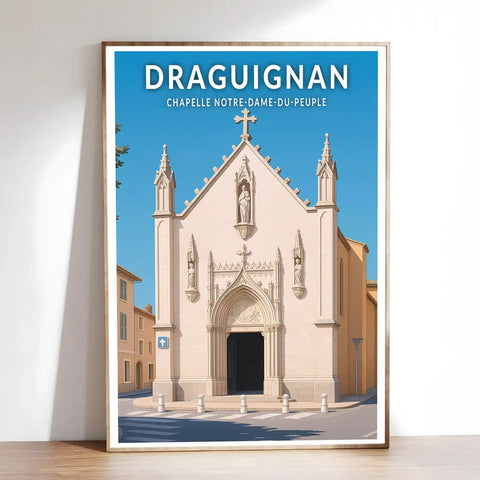 Affiche - Draguignan - Chapelle Notre-Dame-du-Peuple