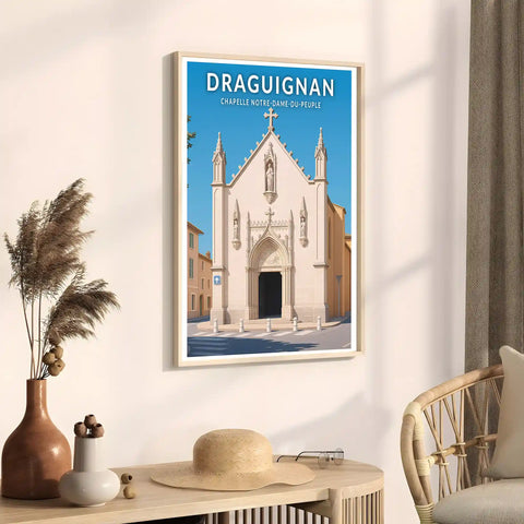 Affiche - Draguignan - Chapelle Notre-Dame-du-Peuple