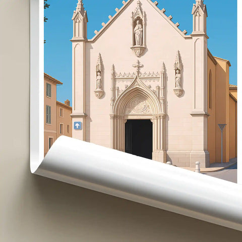 Affiche - Draguignan - Chapelle Notre-Dame-du-Peuple