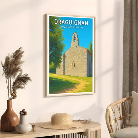 Affiche - Draguignan - Chapelle Saint-Hermentaire