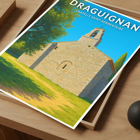 Affiche - Draguignan - Chapelle Saint-Hermentaire