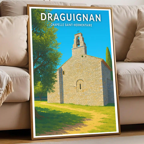Affiche - Draguignan - Chapelle Saint-Hermentaire