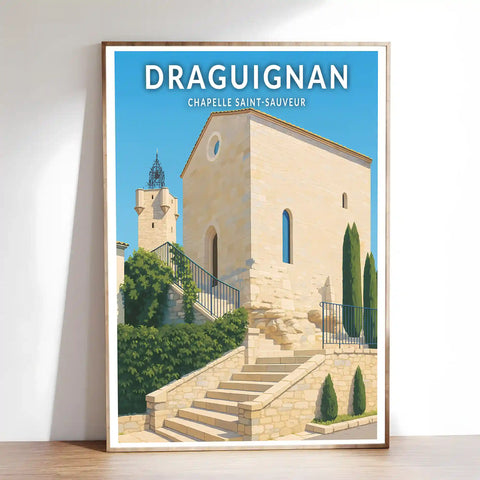 Affiche - Draguignan - Chapelle Saint-Sauveur