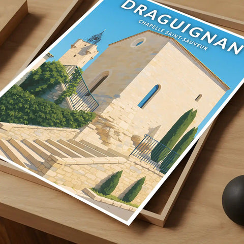 Affiche - Draguignan - Chapelle Saint-Sauveur