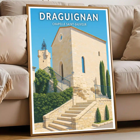 Affiche - Draguignan - Chapelle Saint-Sauveur