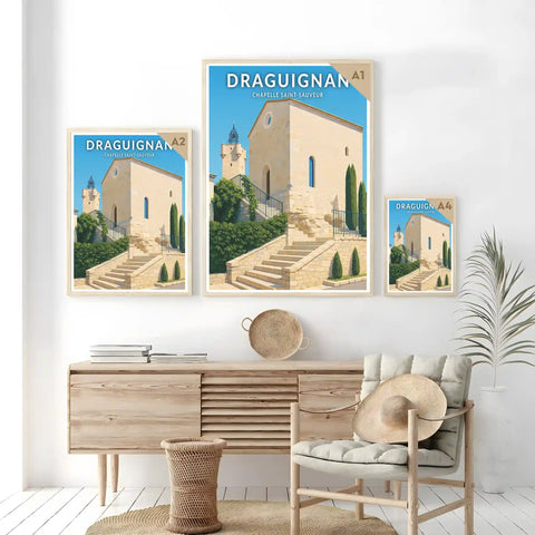 Affiche - Draguignan - Chapelle Saint-Sauveur