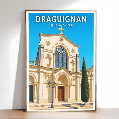 Affiche - Draguignan - Église Saint-Michel