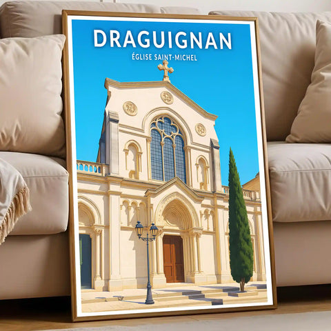 Affiche - Draguignan - Église Saint-Michel