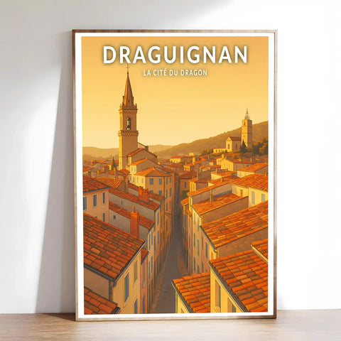 Affiche - Draguignan - La Cité du Dragon