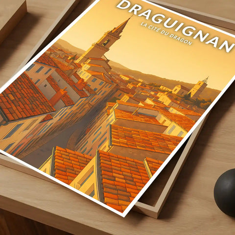 Affiche - Draguignan - La Cité du Dragon