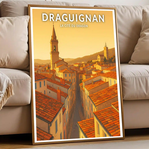 Affiche - Draguignan - La Cité du Dragon