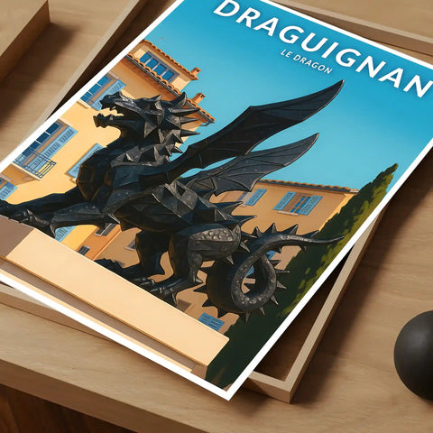 Affiche - Draguignan - Le Dragon