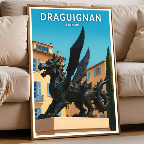 Affiche - Draguignan - Le Dragon