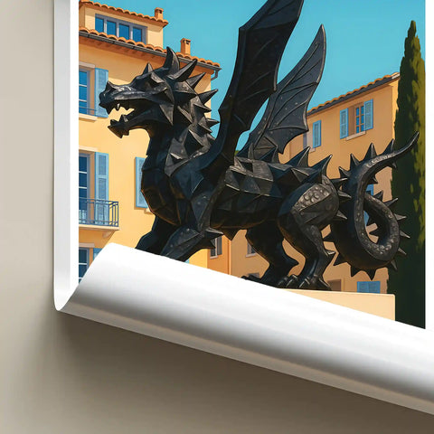 Affiche - Draguignan - Le Dragon