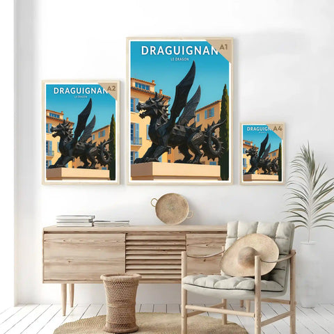 Affiche - Draguignan - Le Dragon