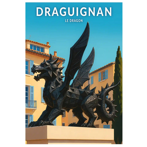 Affiche - Draguignan - Le Dragon