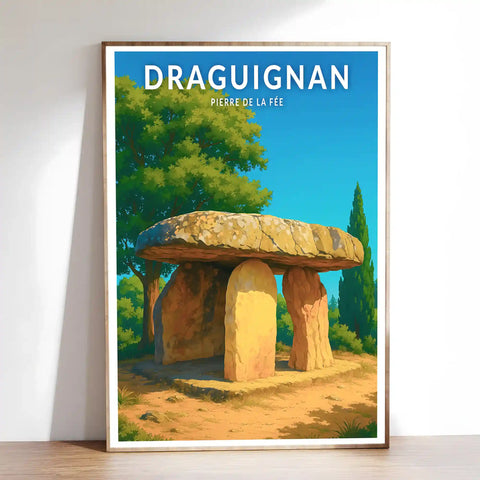 Affiche - Draguignan - Pierre de la Fée