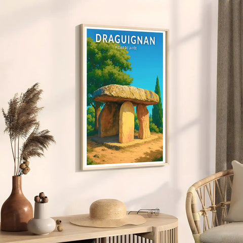 Affiche - Draguignan - Pierre de la Fée