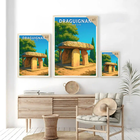 Affiche - Draguignan - Pierre de la Fée