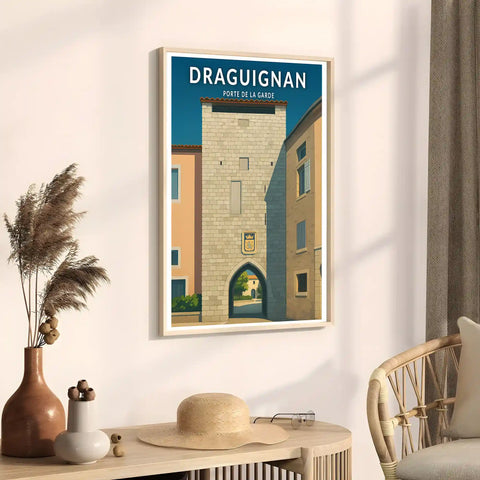 Affiche - Draguignan - Porte de la Garde