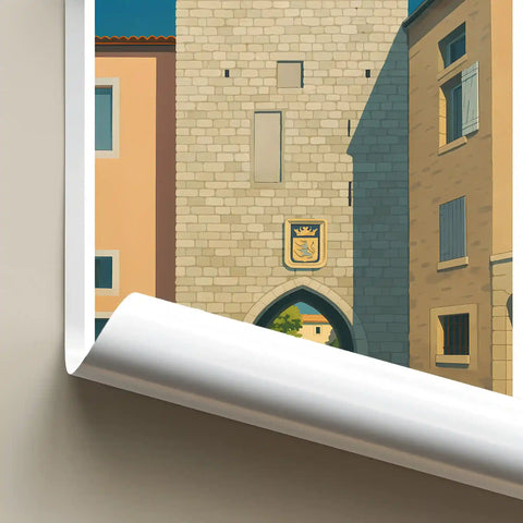 Affiche - Draguignan - Porte de la Garde