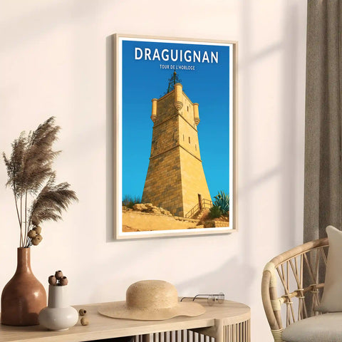 Affiche - Draguignan - Tour de l'Horloge