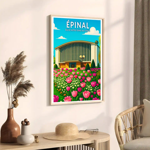 Affiche - Épinal - Église Notre-Dame-au-Cierge